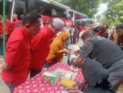 Warga Pinang Dapat Cek Kesehatan Gratis dari PDI Perjuangan Kota Tangerang